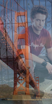 sittin' on a bridge.